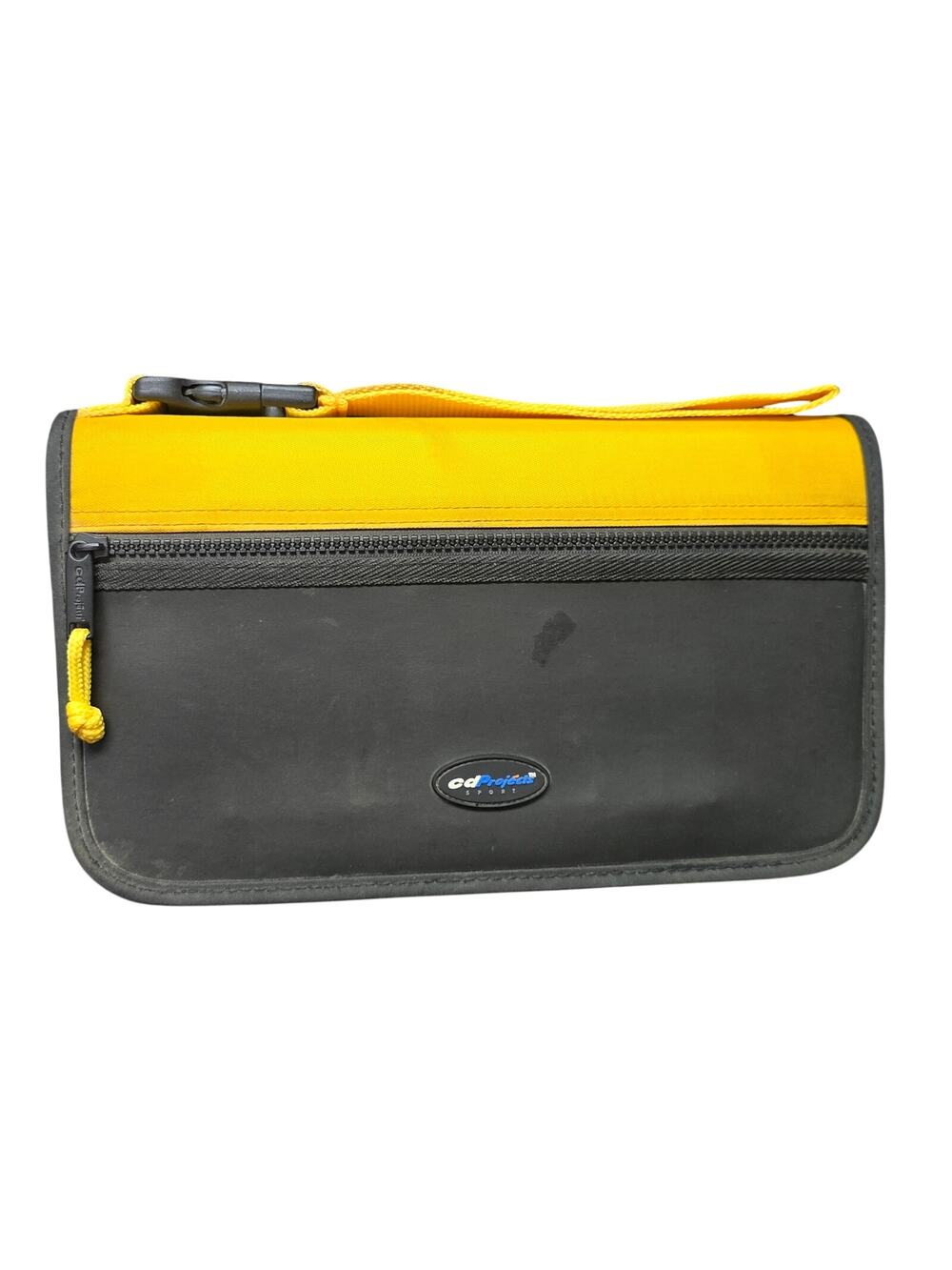 Case Logic Black & Yellow CD Carrying Case Holds 72 DVD CD Music Games Movies